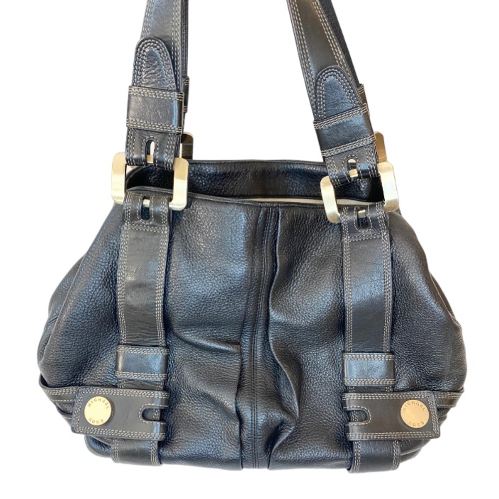 Michael Kors Harness Grab Bag Shoulder Handbag in Black